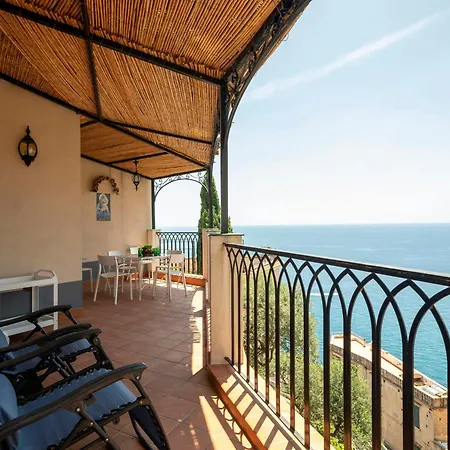 Semesterbostad Seaside House With Terrace In Atrani Ravello